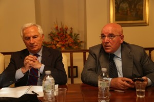 Massimo Scura e Mario Oliverio