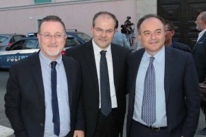 Antonio Nicaso, Michele Affidato e Nicola Gratteri