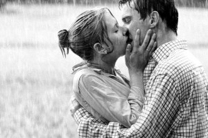 bacio pioggia