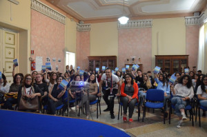 Alunni e i docenti del Liceo Pitagora di Crotone incontrano lo scrittore Luca Bianchini