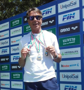 Vincenzo Foglia della Lacinia Nuoto di Crotone Campione d'Italia 2017