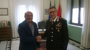 Crotone, il benvenuto al nuovo comandante provinciale dei Carabinieri, colonnello Alessandro Colella