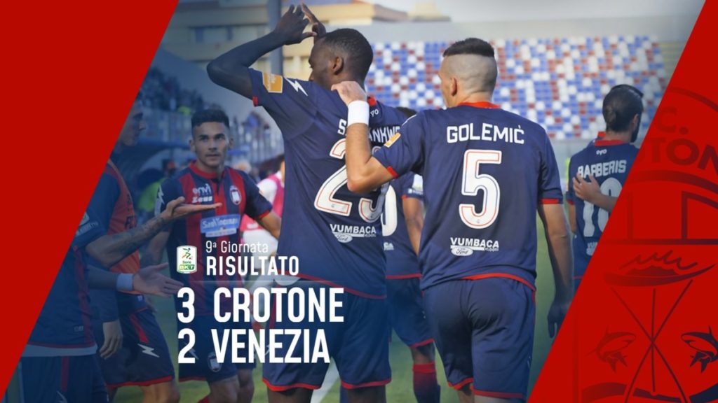 Calcio Serie B: Crotone Vs Venezia 3-2 – IlCirotano