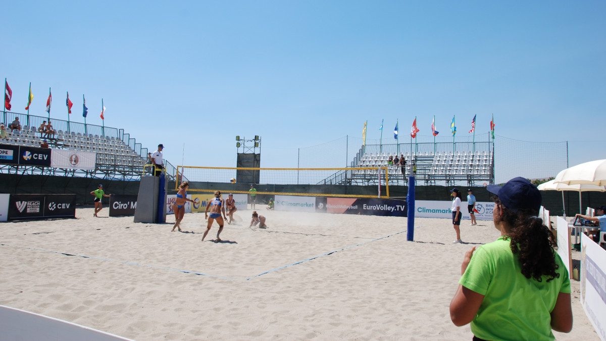 Partito oggi il Tour mondiale di Beach Volley dall Arena Torrenova